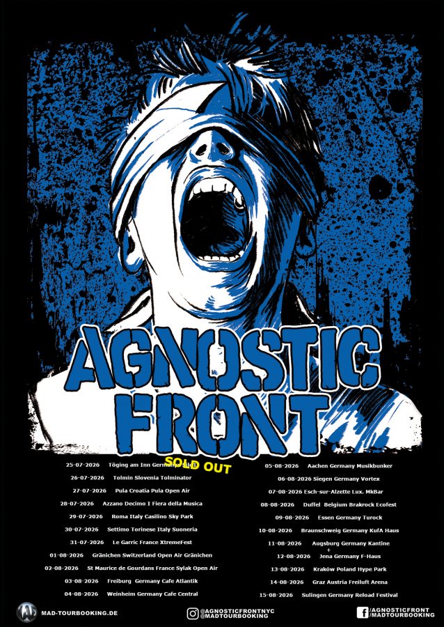 Agnostic Front Echoes in Eternity Tour 2026