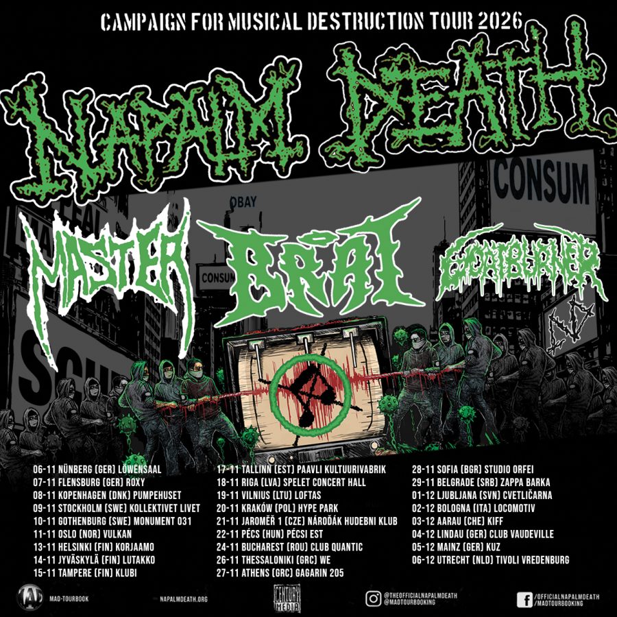 Campaign For Musical Destruction Tour Part 2 2026