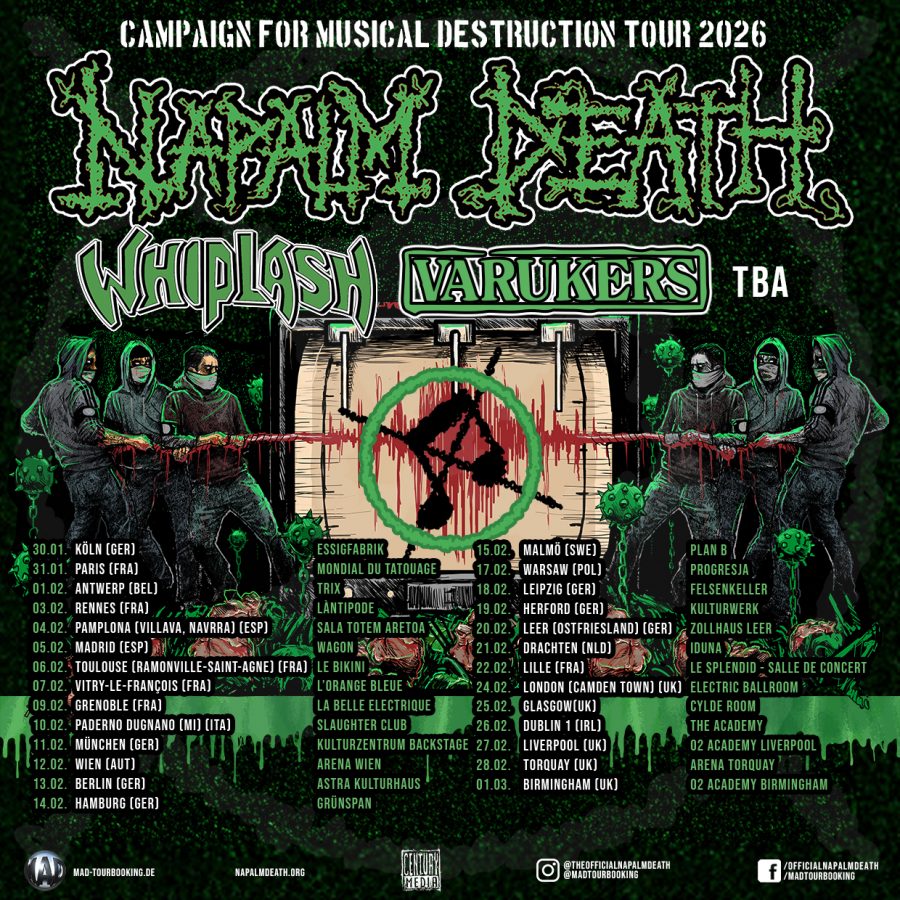 Campaign For Musical Destruction Tour2026