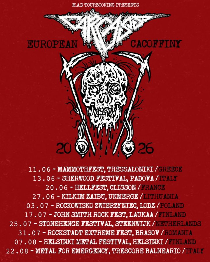 Carcass Summer Tour 2026