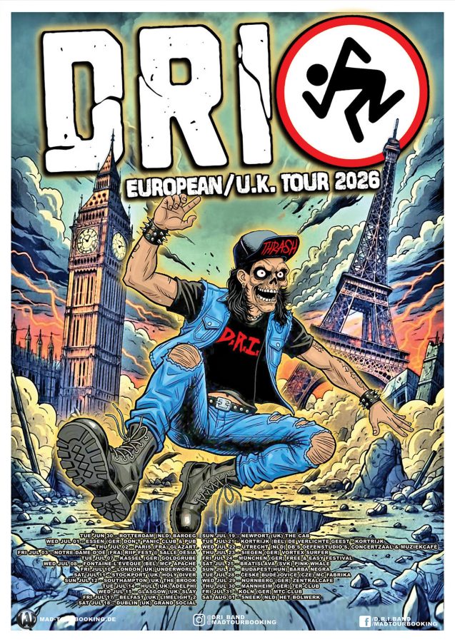D.R.I.  Summer Tour 2026