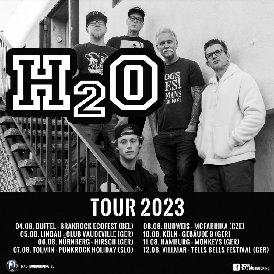 H2O Euro Dates August 2023