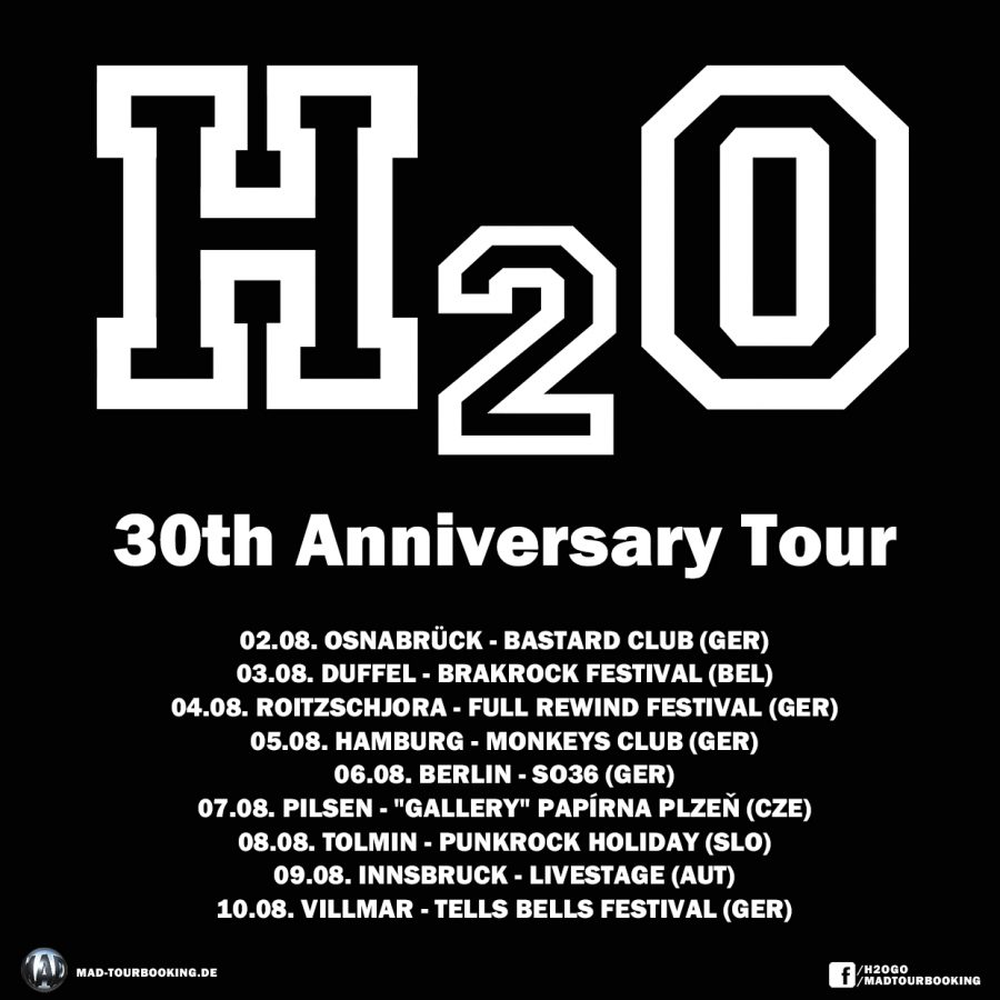 H2O August Tour 2024