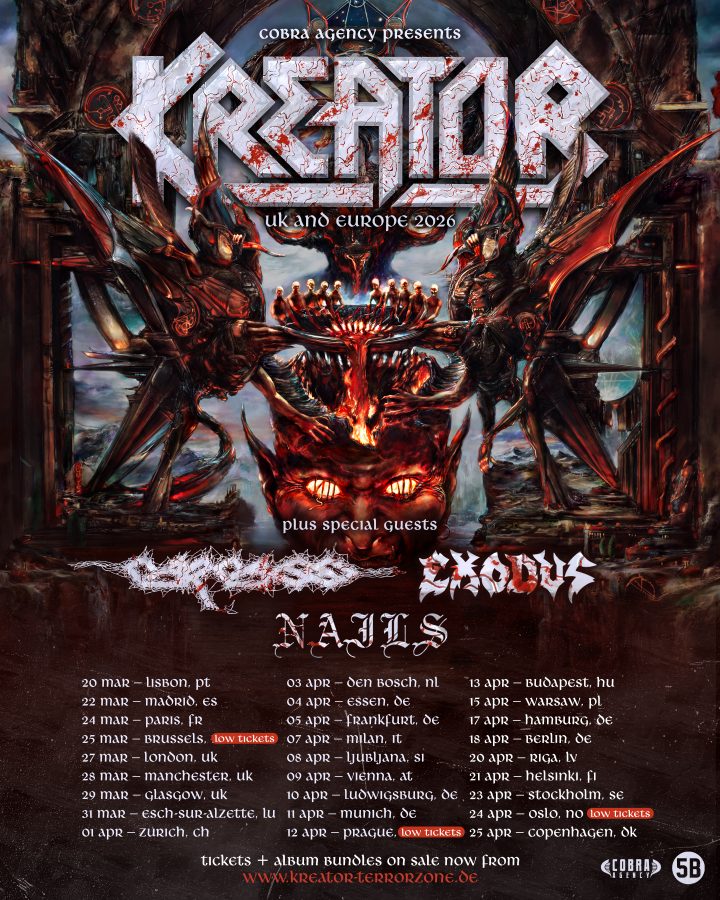 Carcass Spring Tour 2026