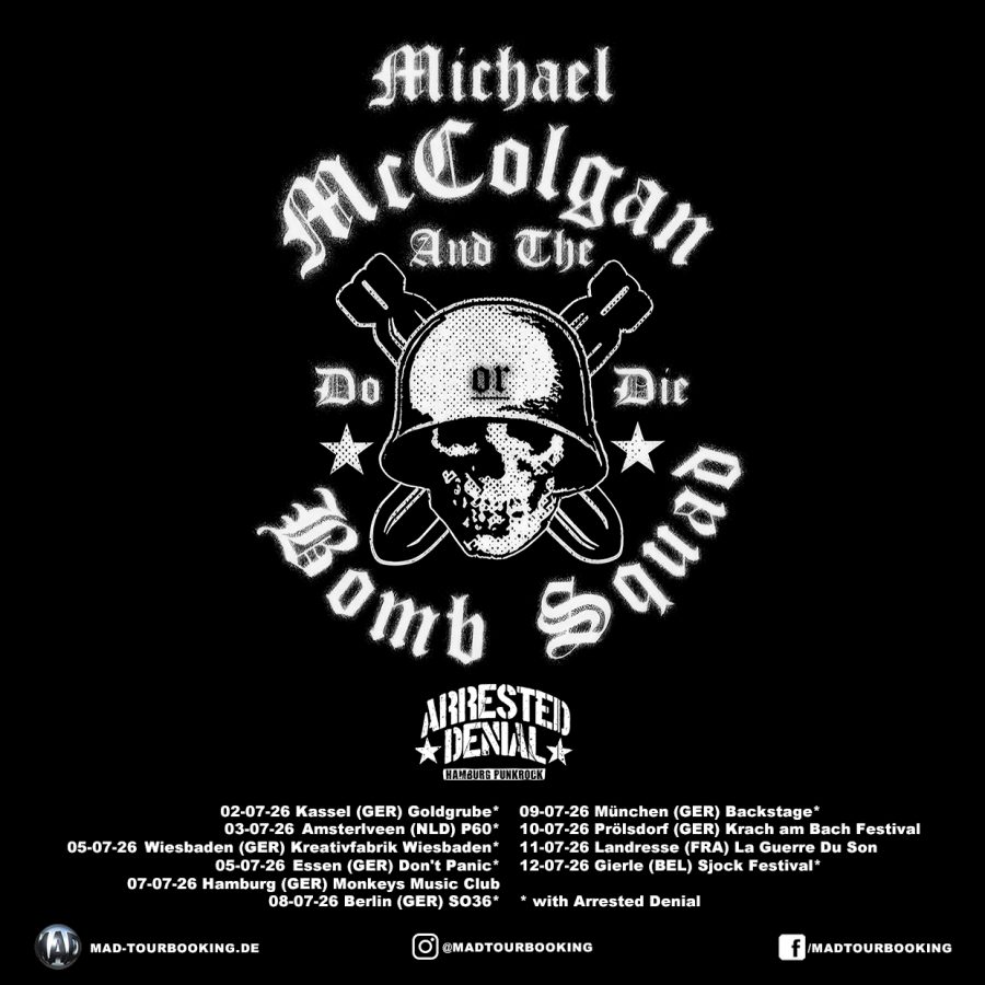 Mike McColgan and the Bomb Squad June 2026