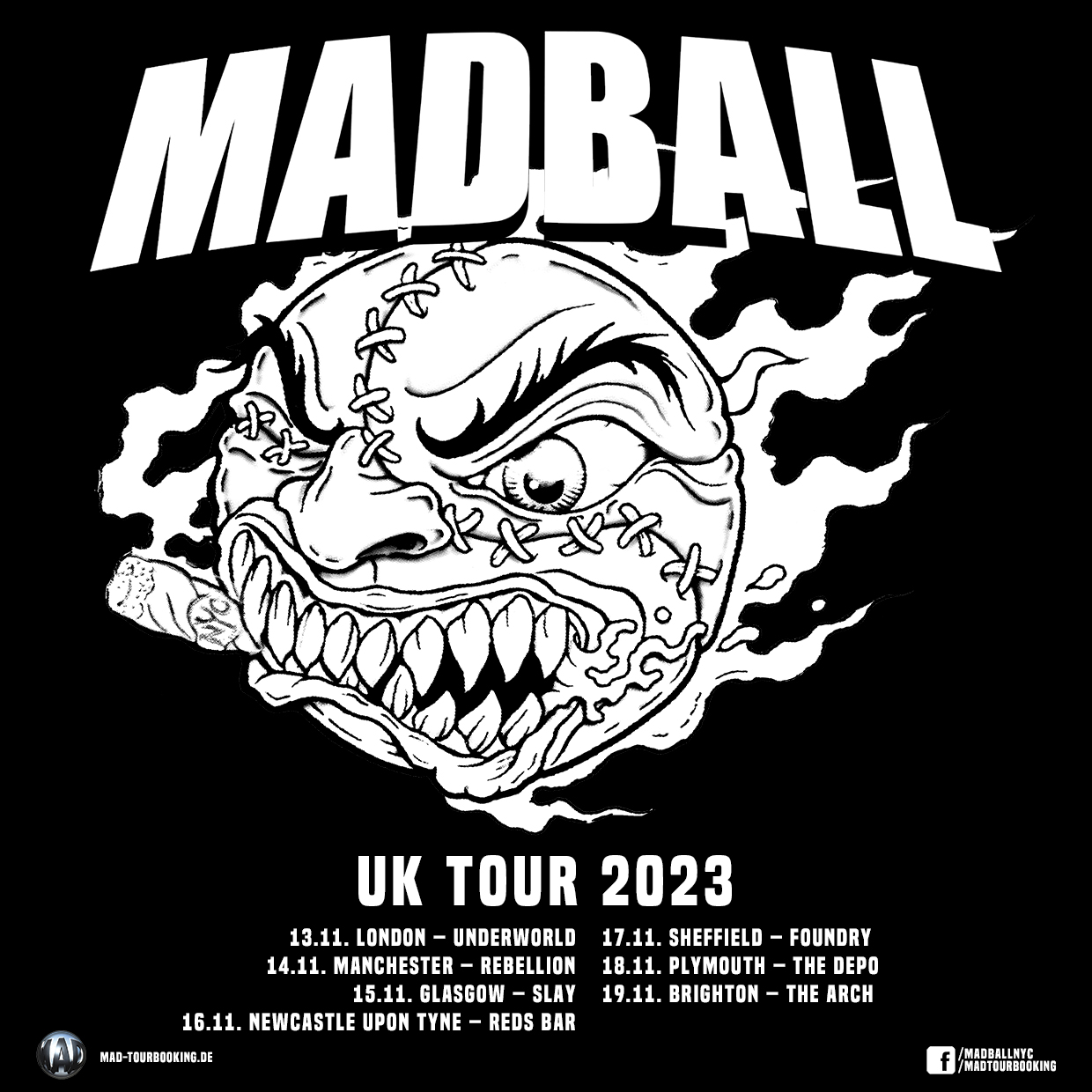 madball tour 2023 tickets