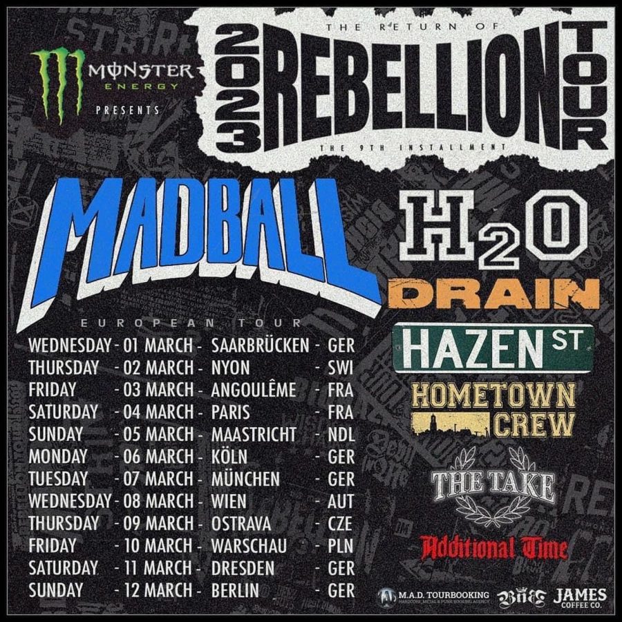 Rebellion Tour March 2023