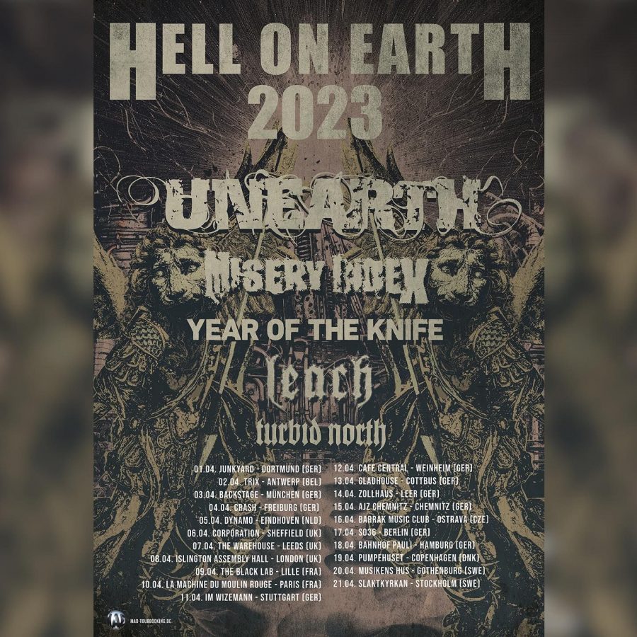 Hell On Earth Tour April 2023