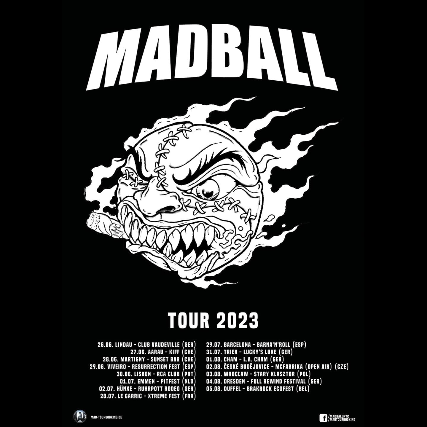 madball tour dates 2023