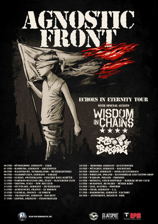 Agnostic Front Echoes in Eternity Tour 2026
