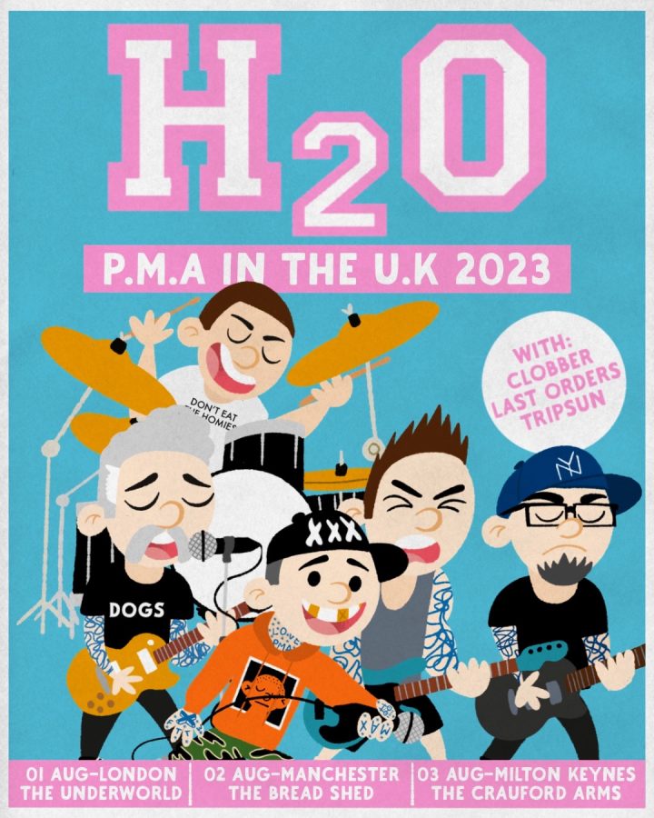 H2O UK Dates August 2023